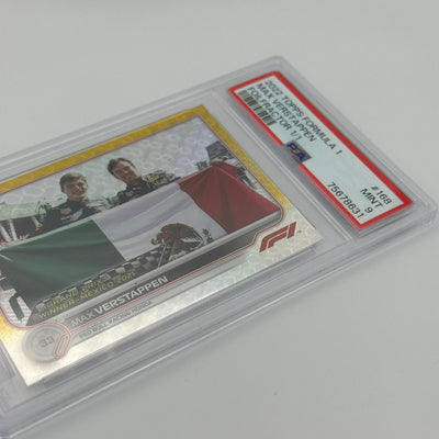 PSA 9 - 1/1 Max Verstappen - Grand Prix Winners #168 - Foilfractor