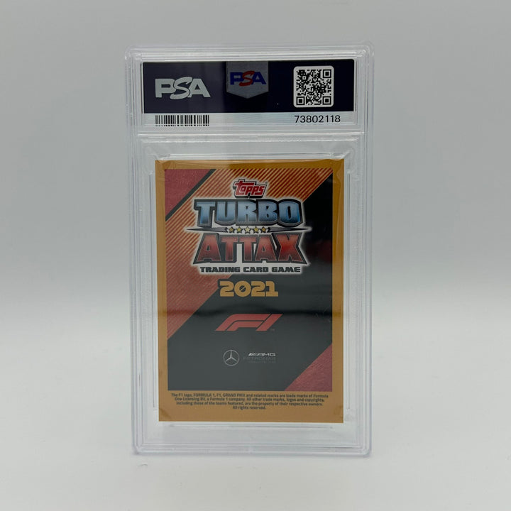 PSA 9 - 131/250 Lewis Hamilton - Fire Card