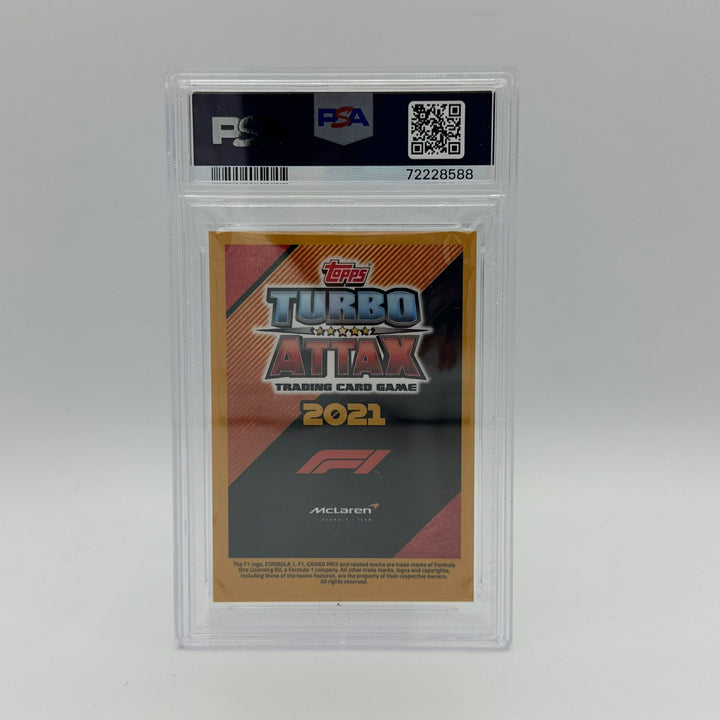 PSA 9 - 180/250 Lando Norris - Fire Card