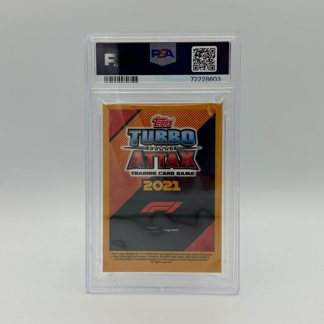 PSA 9 - /250 Sebastian Vettel - Fire Card