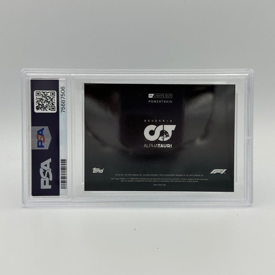PSA 9 - 5/5 Alpha Tauri - Powertrain - Rainbow Foil