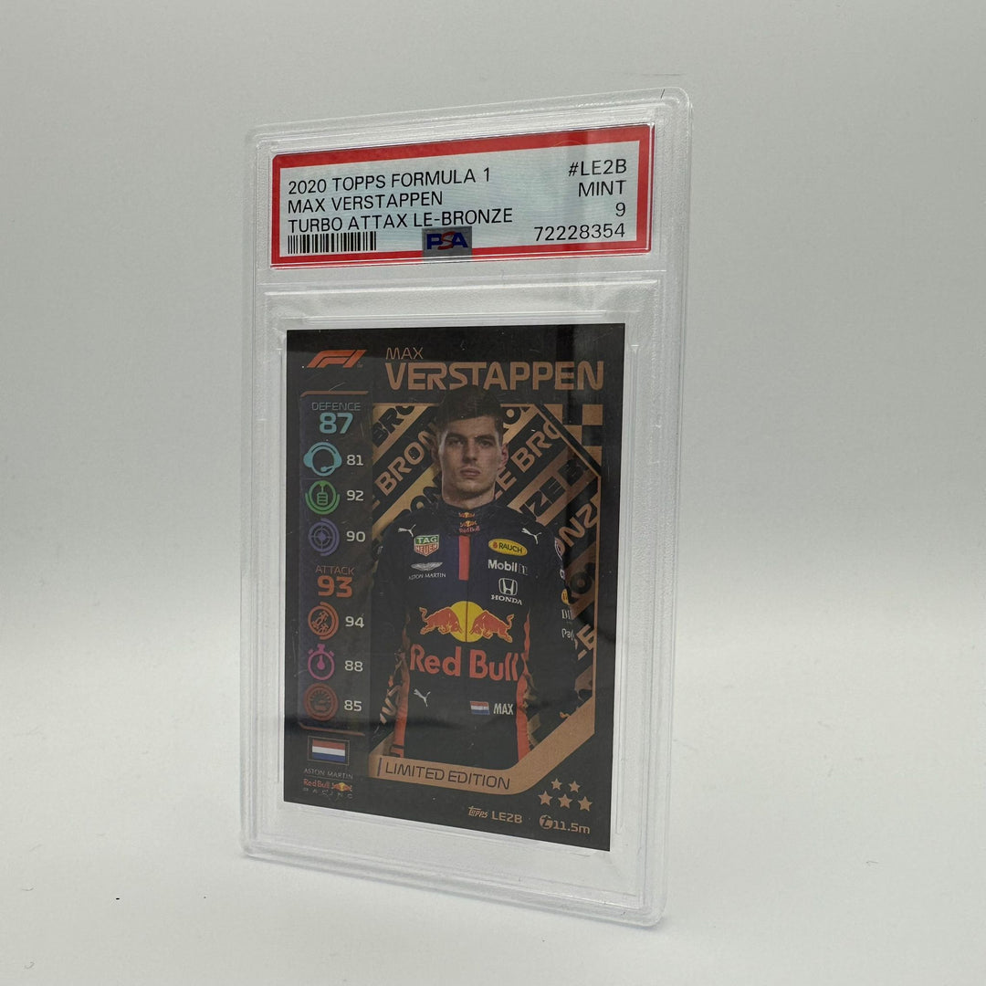 PSA 9 - Max Verstappen #LE2B - Limited Edition - Bronze