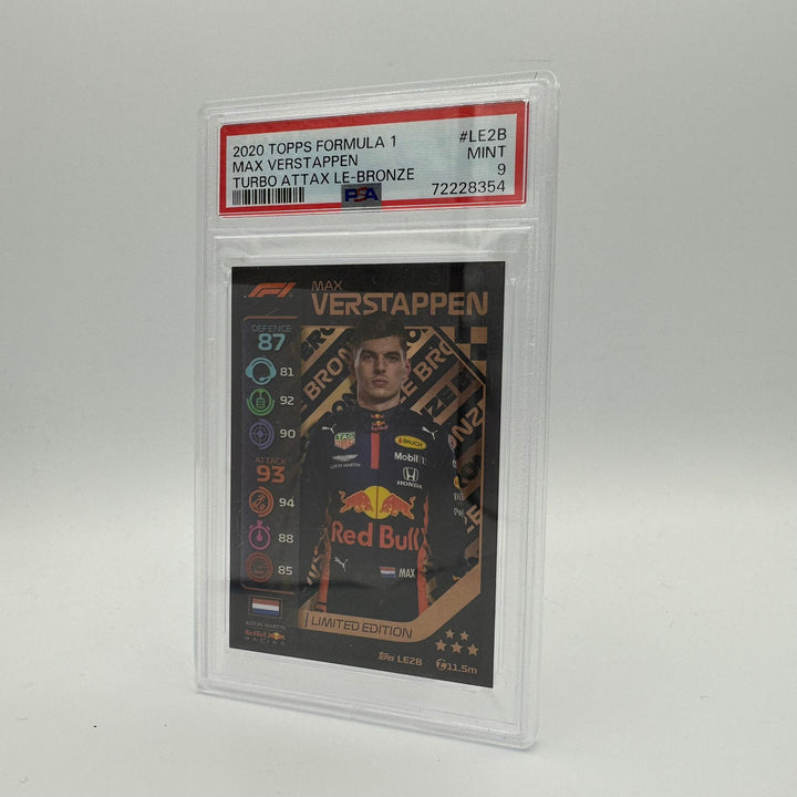 PSA 9 - Max Verstappen #LE2B - Limited Edition - Bronze
