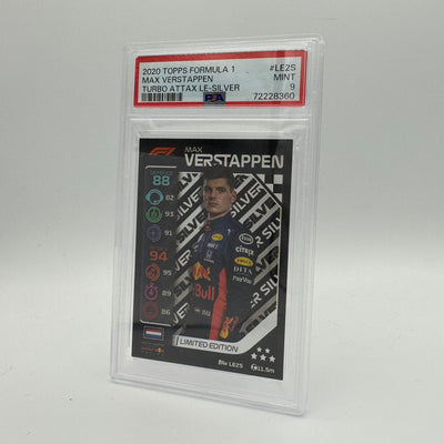 PSA 9 - Max Verstappen #LE2S - Limited Edition - Silver