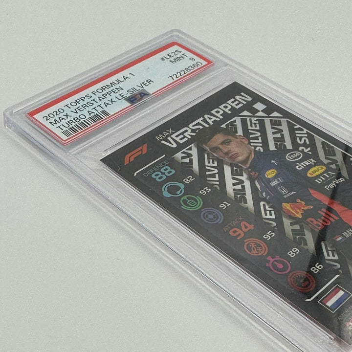 PSA 9 - Max Verstappen #LE2S - Limited Edition - Silver