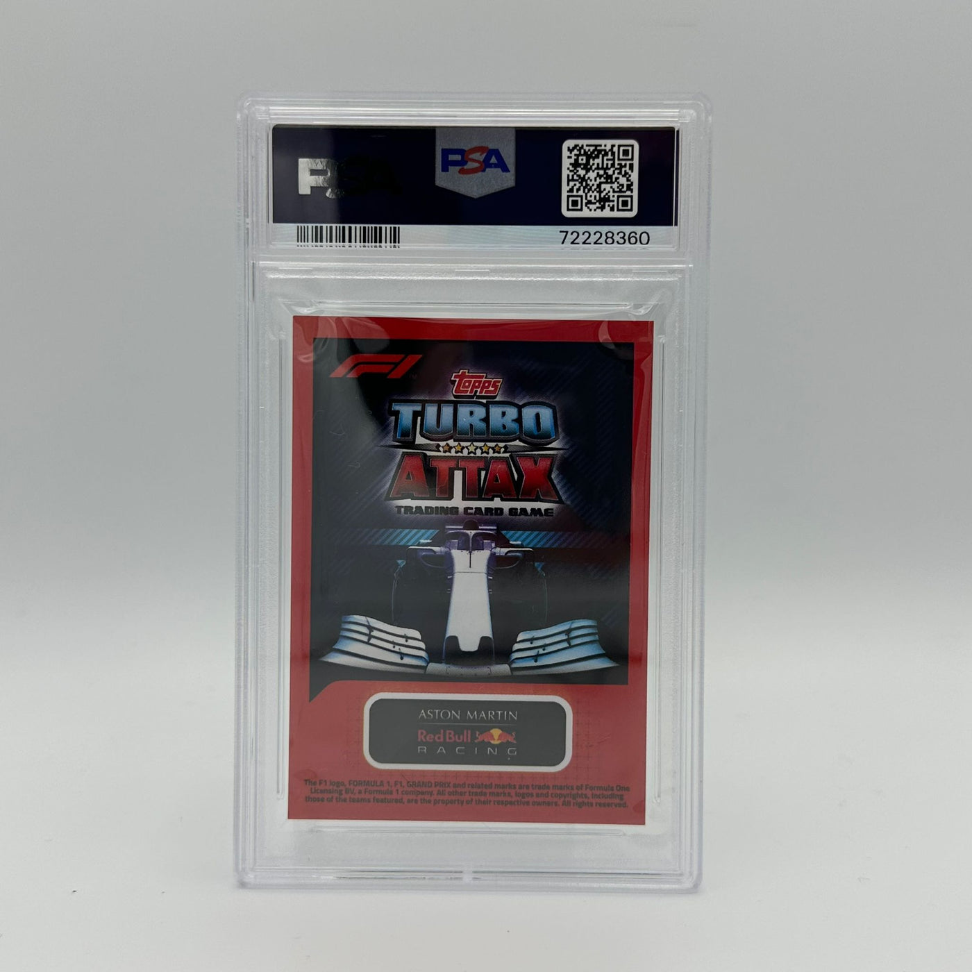 PSA 9 - Max Verstappen #LE2S - Limited Edition - Silver