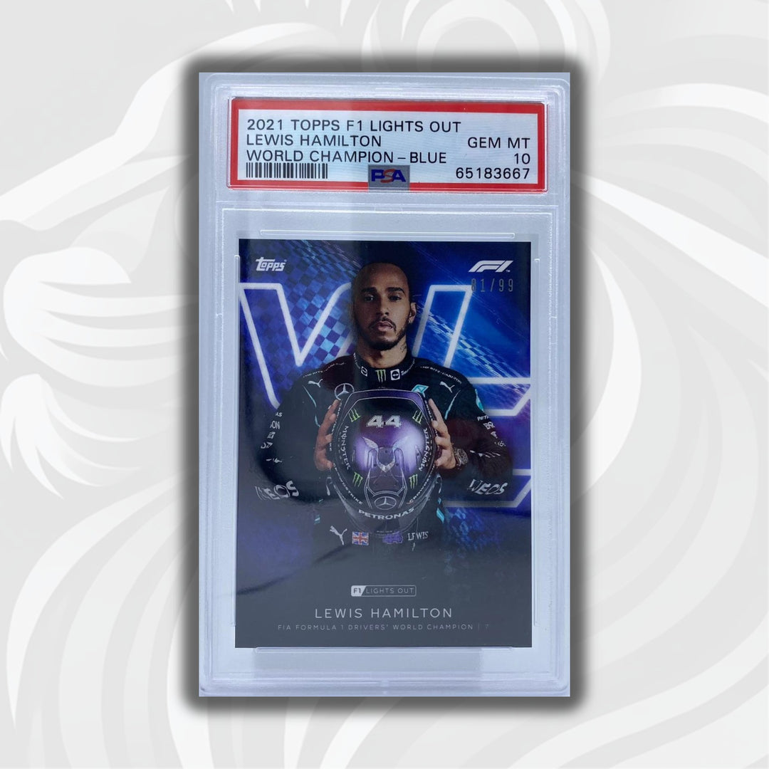 PSA 10 - /99 Lewis Hamilton - Drivers World Champion