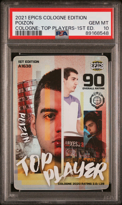 PSA 10 - Poizon - Top Players 1st Edition - 2021 Epics Cologne Edition