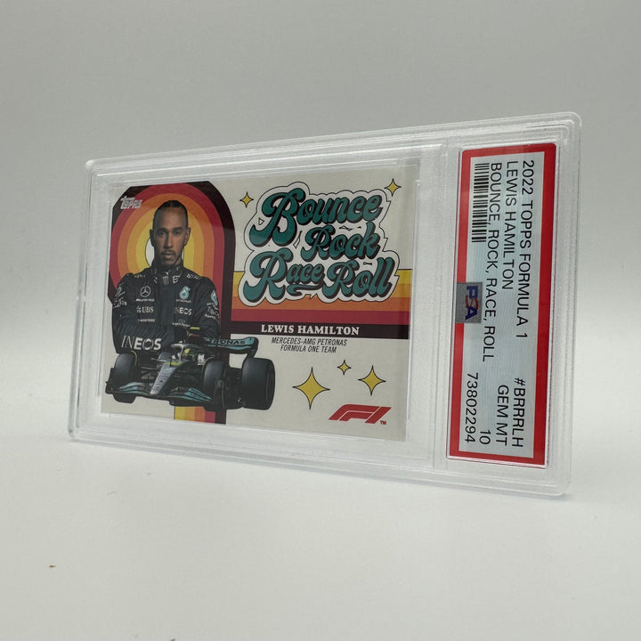 PSA 10 - Lewis Hamilton - Bounce, Rock, Race, Roll #BRRRLH - POP 10