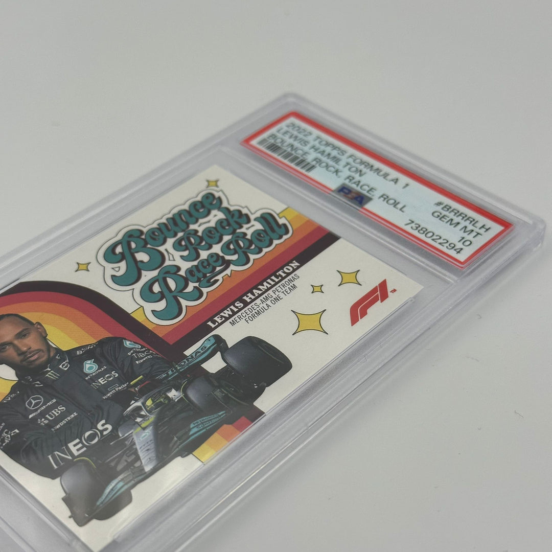 PSA 10 - Lewis Hamilton - Bounce, Rock, Race, Roll #BRRRLH - POP 10