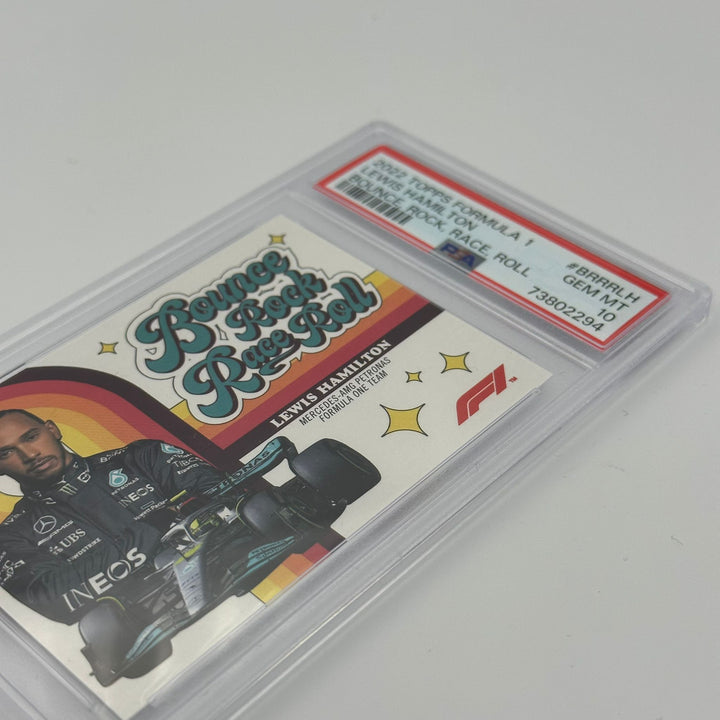 PSA 10 - Lewis Hamilton - Bounce, Rock, Race, Roll #BRRRLH - POP 10