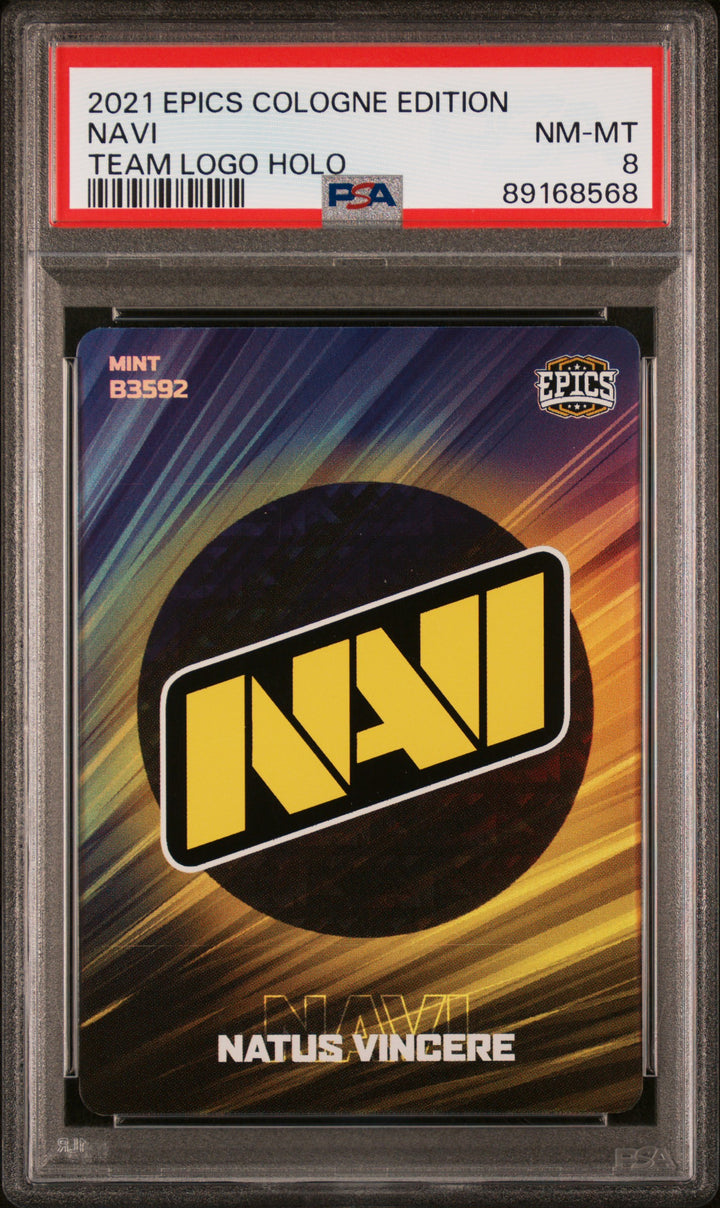 PSA 8 - Navi #B3592 - Team Logo Holo - 2021 Epics Cologne Edition