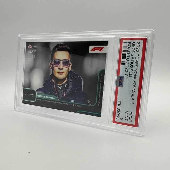 PSA 9 - 3/10 George Russell - Road To 2022 #P06 - SP
