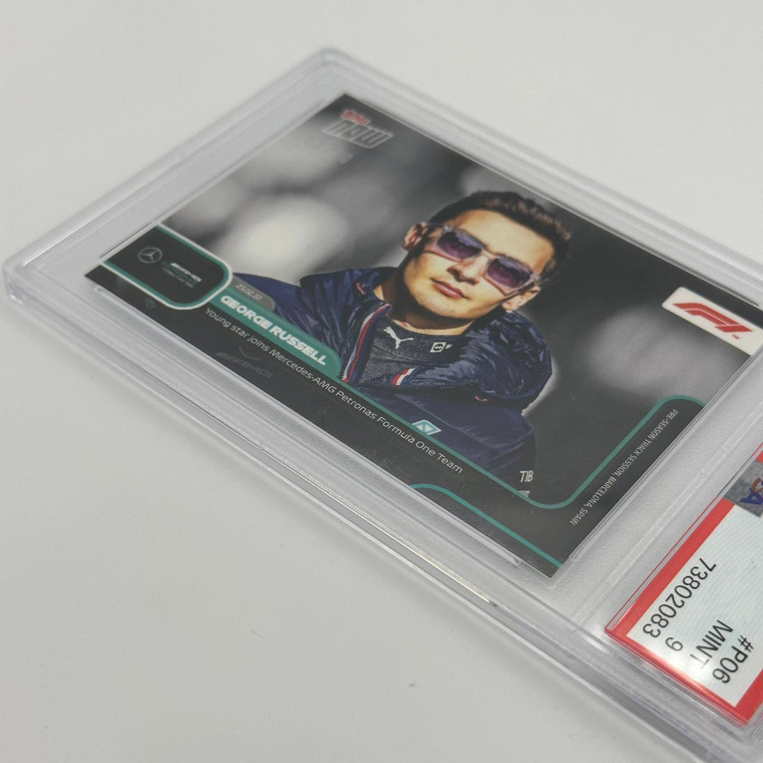 PSA 9 - 3/10 George Russell - Road To 2022 #P06 - SP