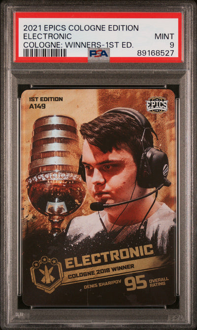 PSA 9 - Electronic #A149 - Winners - 1st Edition - 2021 Epics Cologne Edition