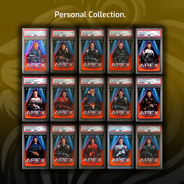 套组 - 橙色 /25 - 顶级掠食者 - 所有车手 - 2021 Topps F1 - 15 张卡牌（复制）