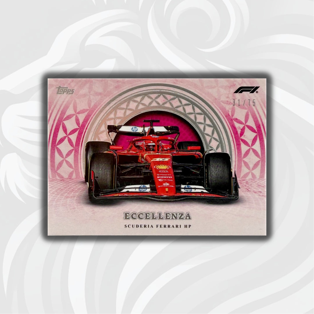 PSA - 31/75 Scuderia Ferrari HP - 2024 Topps Eccellenza - Macchina Da Corsa - Front