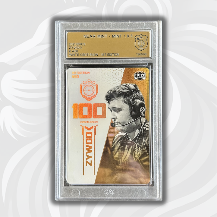GSG  8.5 - Zywoo #A50 - White Centurion - 1st Edition - 2021 Epics Centurion