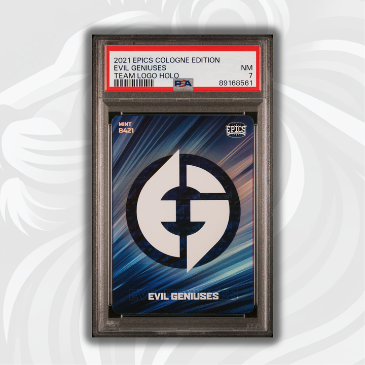 PSA 7 - Evil Geniuses #B421 - Team Logo Holo - 2021 Epics Cologne Edition