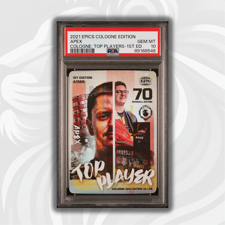 PSA 10 - Apex - Top Players - 1st Edition - 2021 Epics Cologne Edition