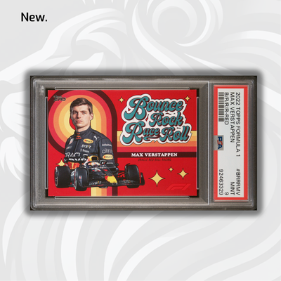 PSA 9 - 2/5 Max Verstappen #BRRRMV - Red - 2022 Topps Formula 1