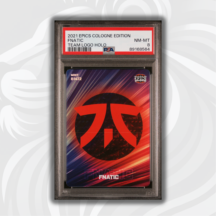 PSA 8 - Fnatic #B1472 - Team Logo Holo - 2021 Epics Cologne Edition