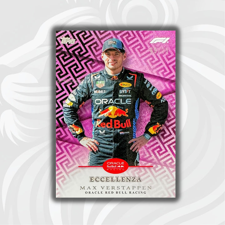 5/25 Max Verstappen - Driver - Purple - 2024 Topps Eccellenza F1