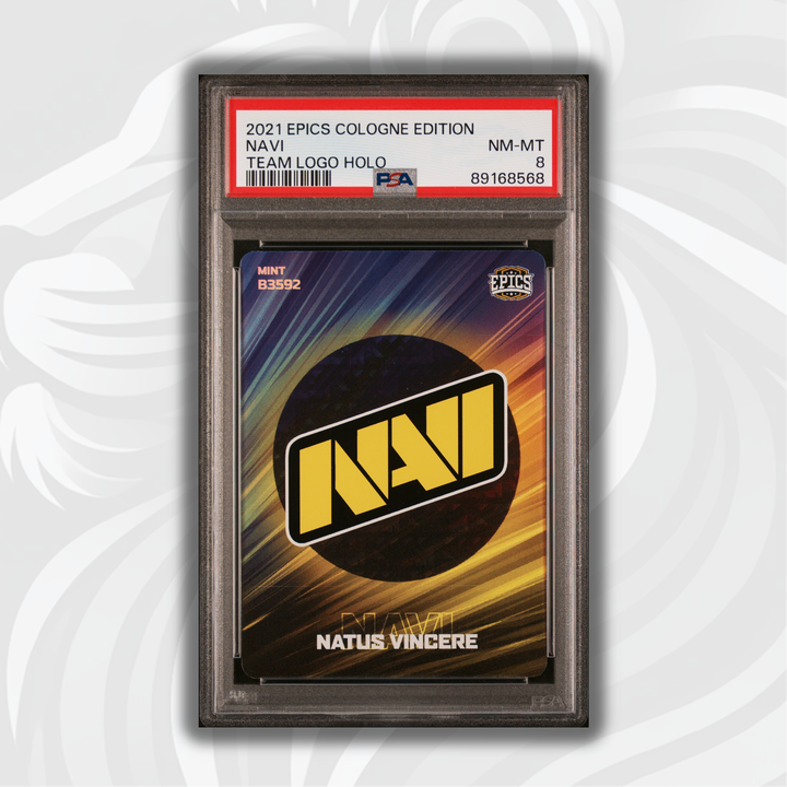 PSA 8 - Navi #B3592 - Team Logo Holo - 2021 Epics Cologne Edition