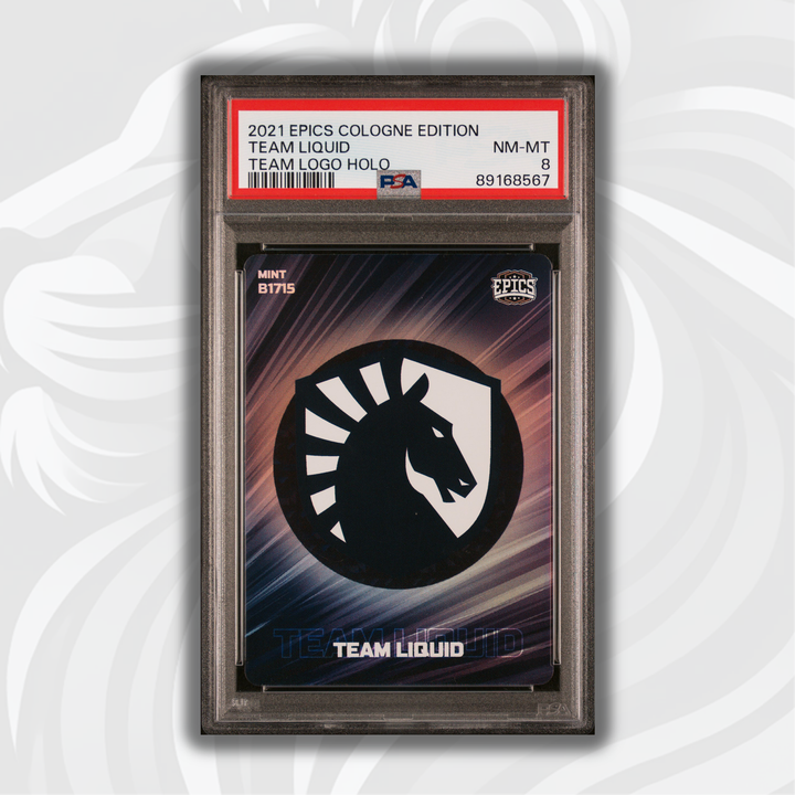 PSA 8 - Team Liquid #B1715 - Team Logo Holo - 2021 Epics Cologne Edition