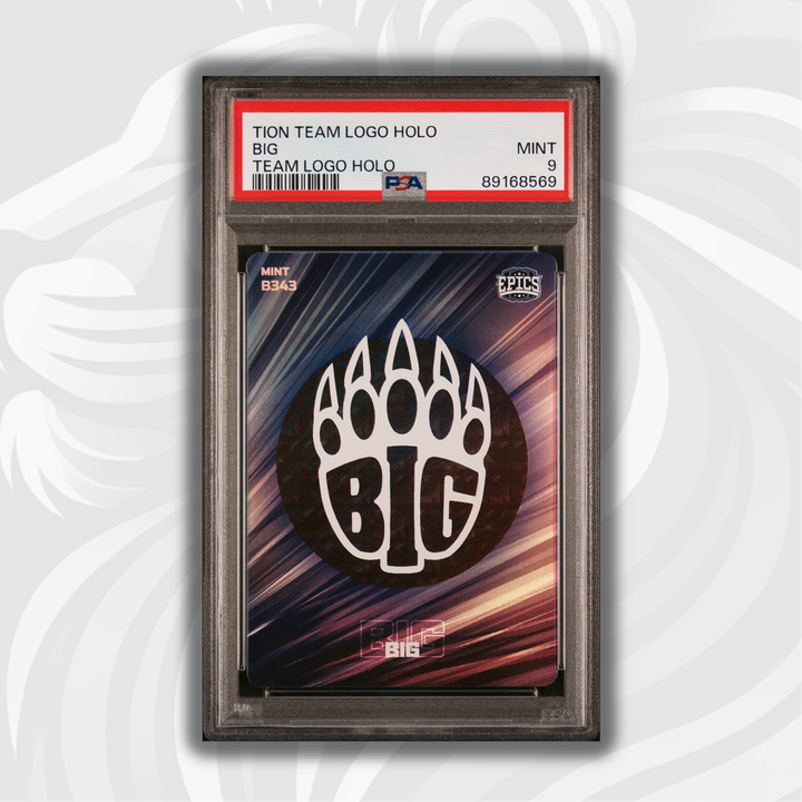 PSA 9 - Big #B343 - Team Logo Holo - 2021 Epics Cologne Edition
