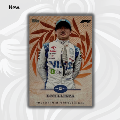 1/5 Yuki Tsunoda - Trionfo - Orange - 2024 Topps Eccellenza F1