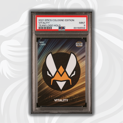 PSA 9 - Vitality C1223 - Team Logo Holo - 2021 Epics Cologne Edition