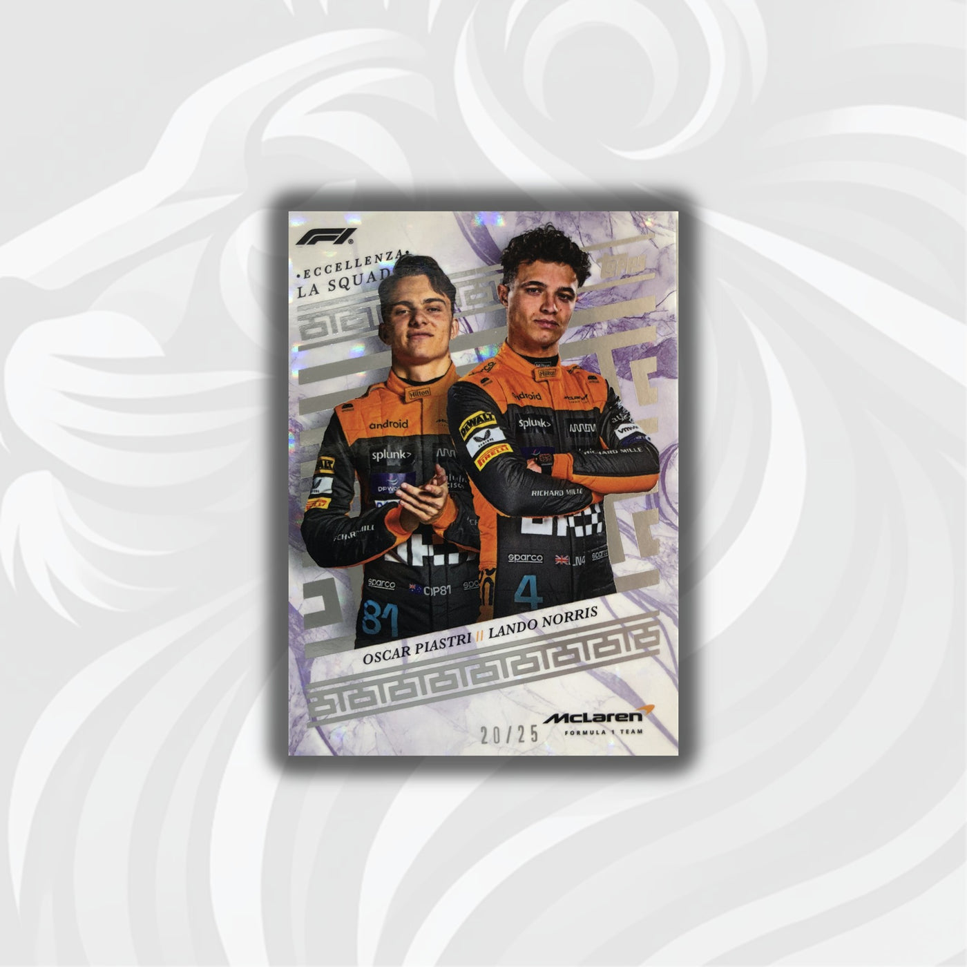 20/25 Norris/Piastri - McLaren F1 Team - Purple - 2023 Eccellenza La Squadra