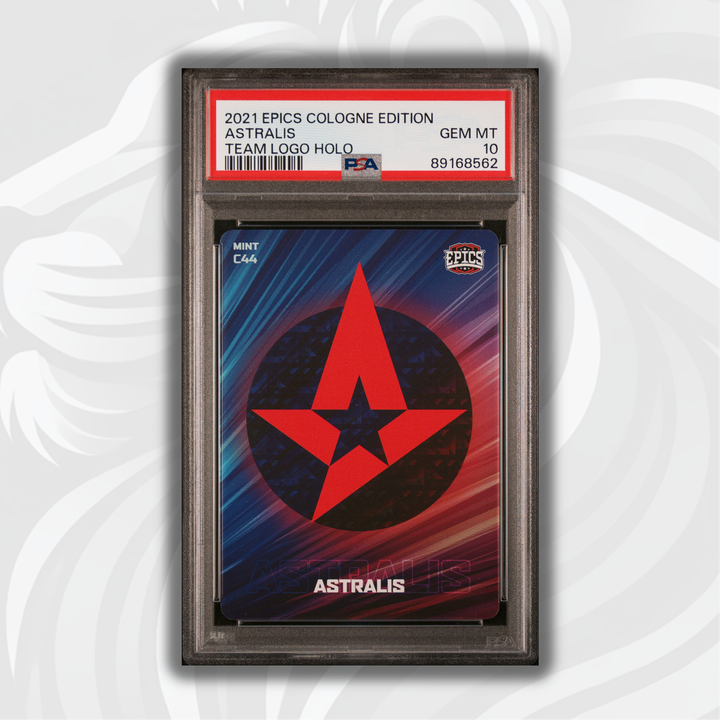 PSA 10 - Astralis #C44 - Team Logo Holo - 2021 Epics Cologne Edition