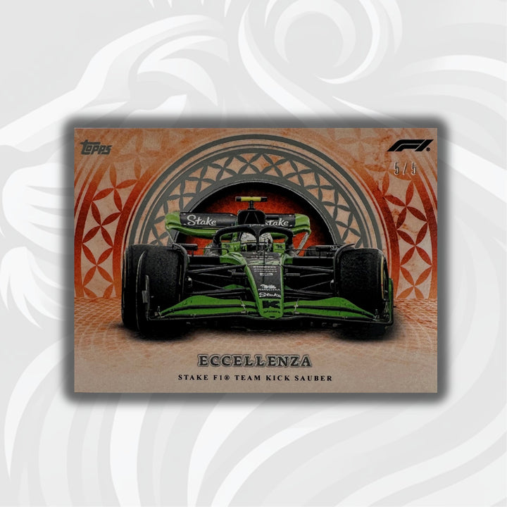 5/5 Stack F1 Team - Macchina Da Corsa - Orange - 2024 Topps Eccellenza F1