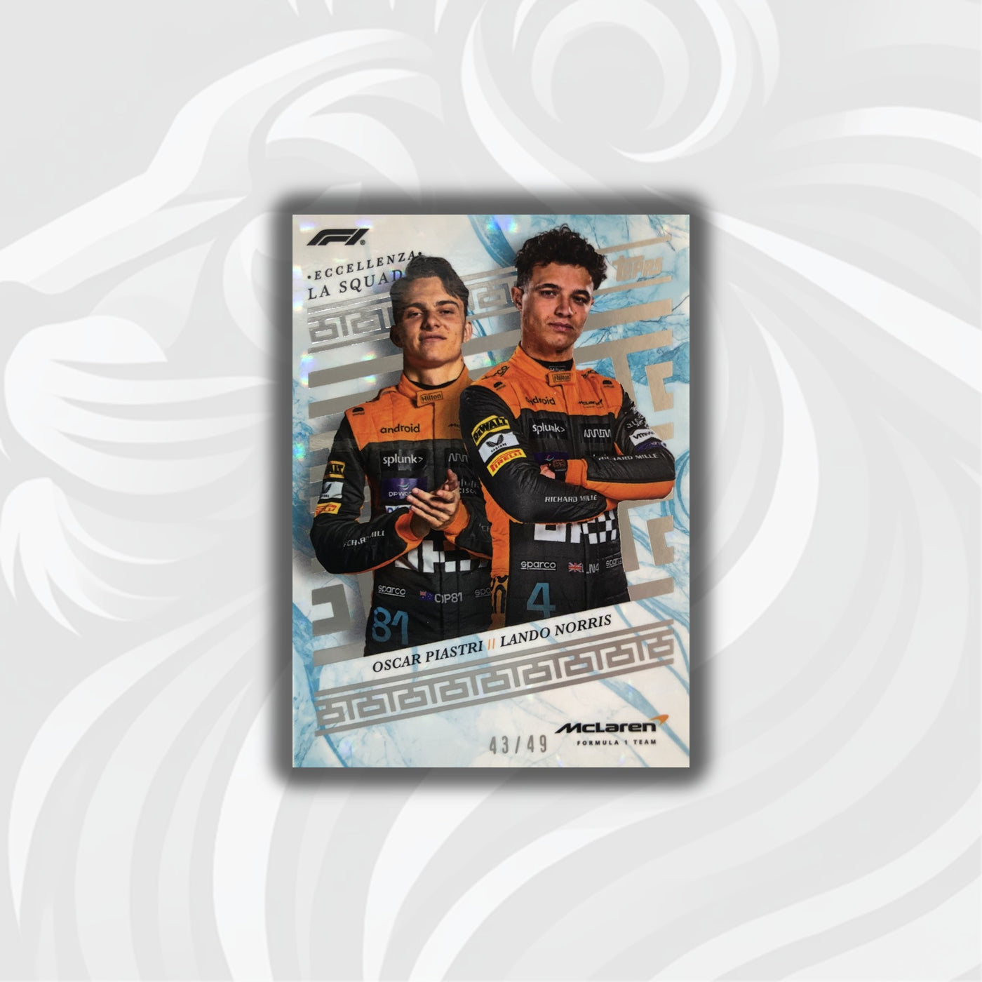 43/49 Norris/Piastri - McLaren F1 Team - Blue - 2023 Eccellenza  - La Squadra