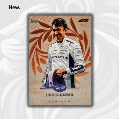 /5 Alex Albon - Trionfo - Orange - 2024 Topps Eccellenza F1
