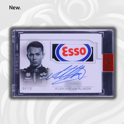 06/10 Alexander Albon #AFP-AA - Autographed Racing Gloves Relics - 2020 Topps Dynasty F1
