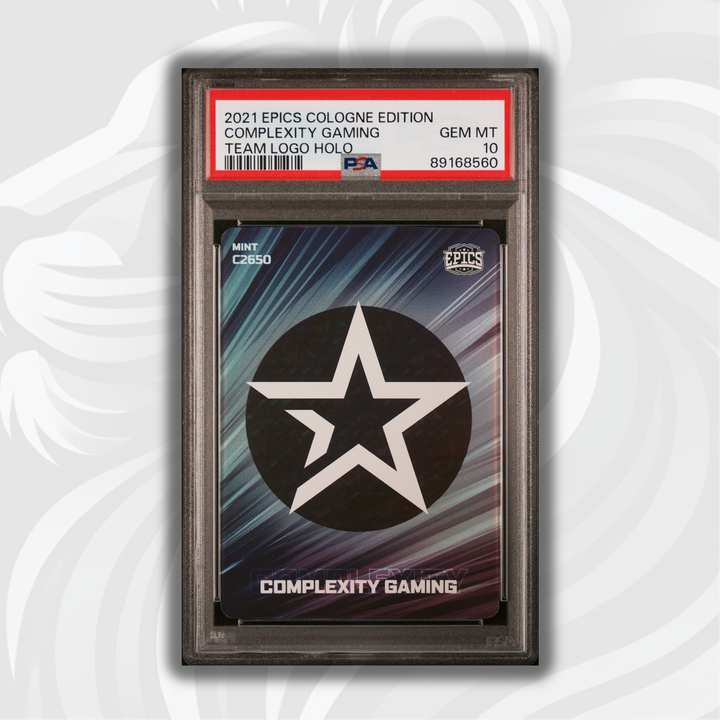 PSA 10 - Complexity Gaming #C2650 - Team Logo Holo - 2021 Epics Cologne Edition
