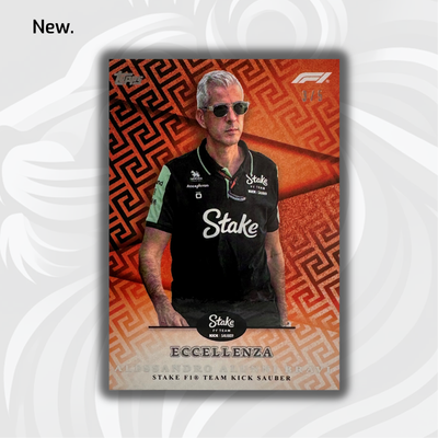 3/5 Alessandro Alunni Bravi - Principal - Orange - 2024 Topps Eccellenza F1