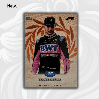 1/5 Esteban Ocon - Trionfo - Orange - 2024 Topps Eccellenza F1