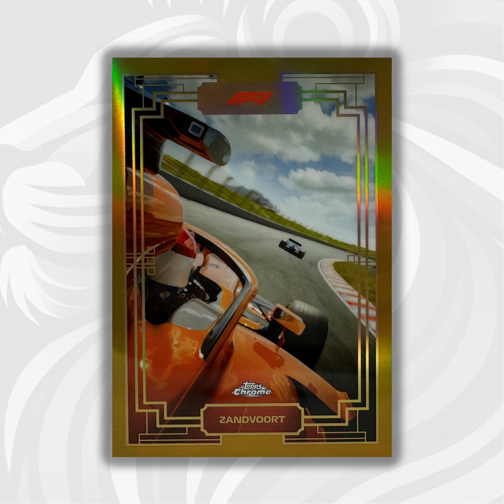 Art Du Grand Prix - Chrome Gold Box Topper - #ADGP-BT5 - Zandvoort