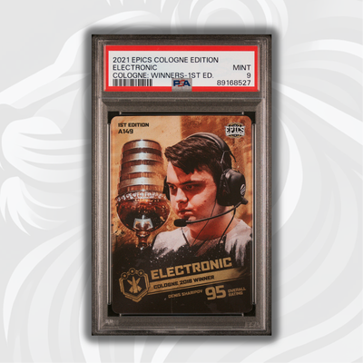PSA 9 - Electronic #A149 - Winners - 1st Edition - 2021 Epics Cologne Edition
