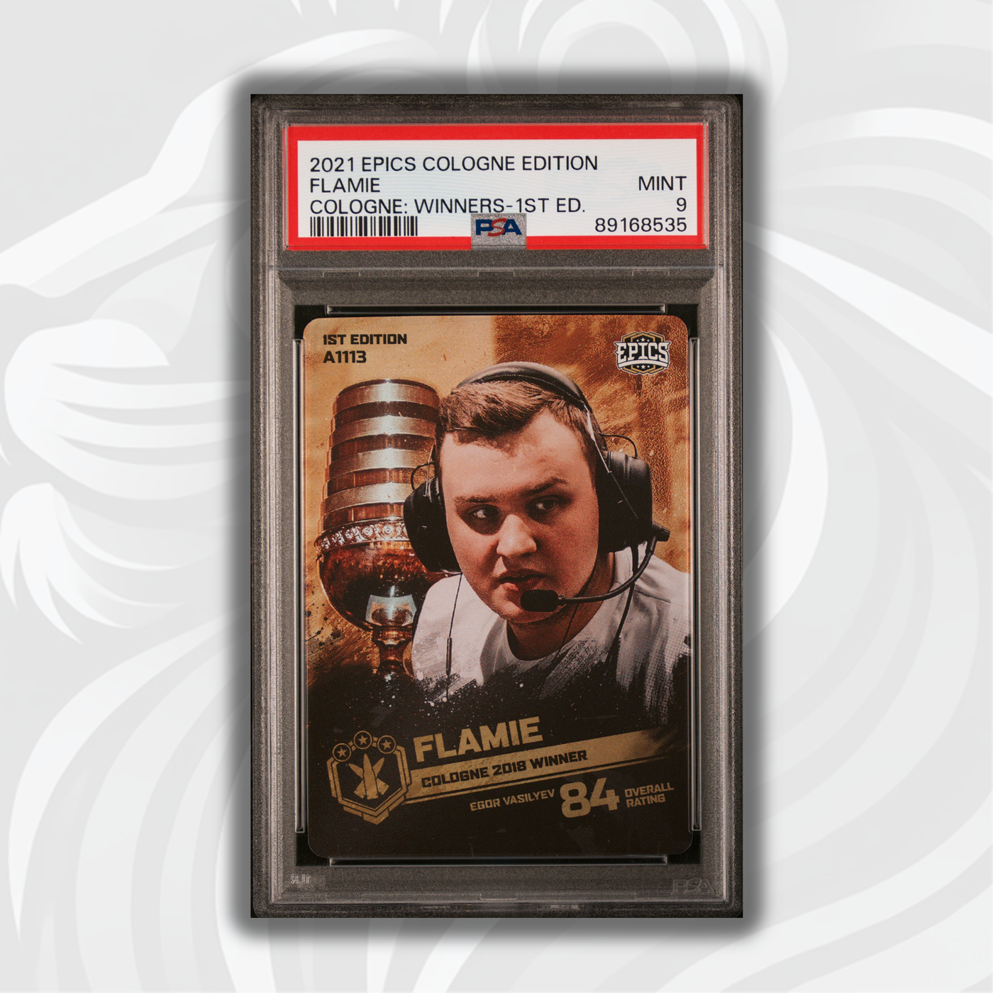 PSA 9 - Flamie #A1113 - Winners - 1st Edition - 2021 Epics Cologne Edition