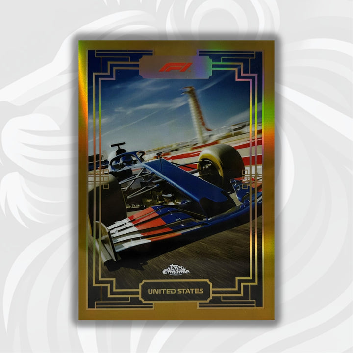 Art Du Grand Prix - Chrome Gold Box Topper - #ADGP-BT4 - United States