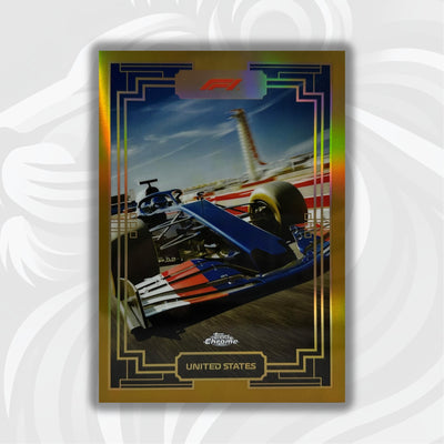 Art Du Grand Prix - Chrome Gold Box Topper - #ADGP-BT4 - United States