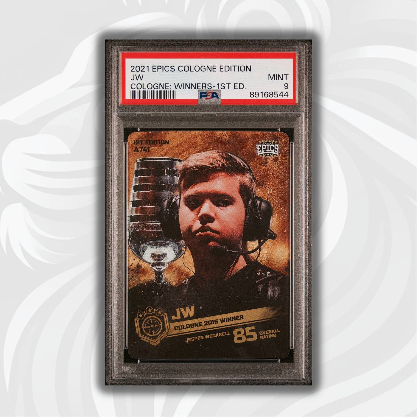 PSA 9 - JW #A741 - Winners - 1st Edition - 2021 Epics Cologne Edition