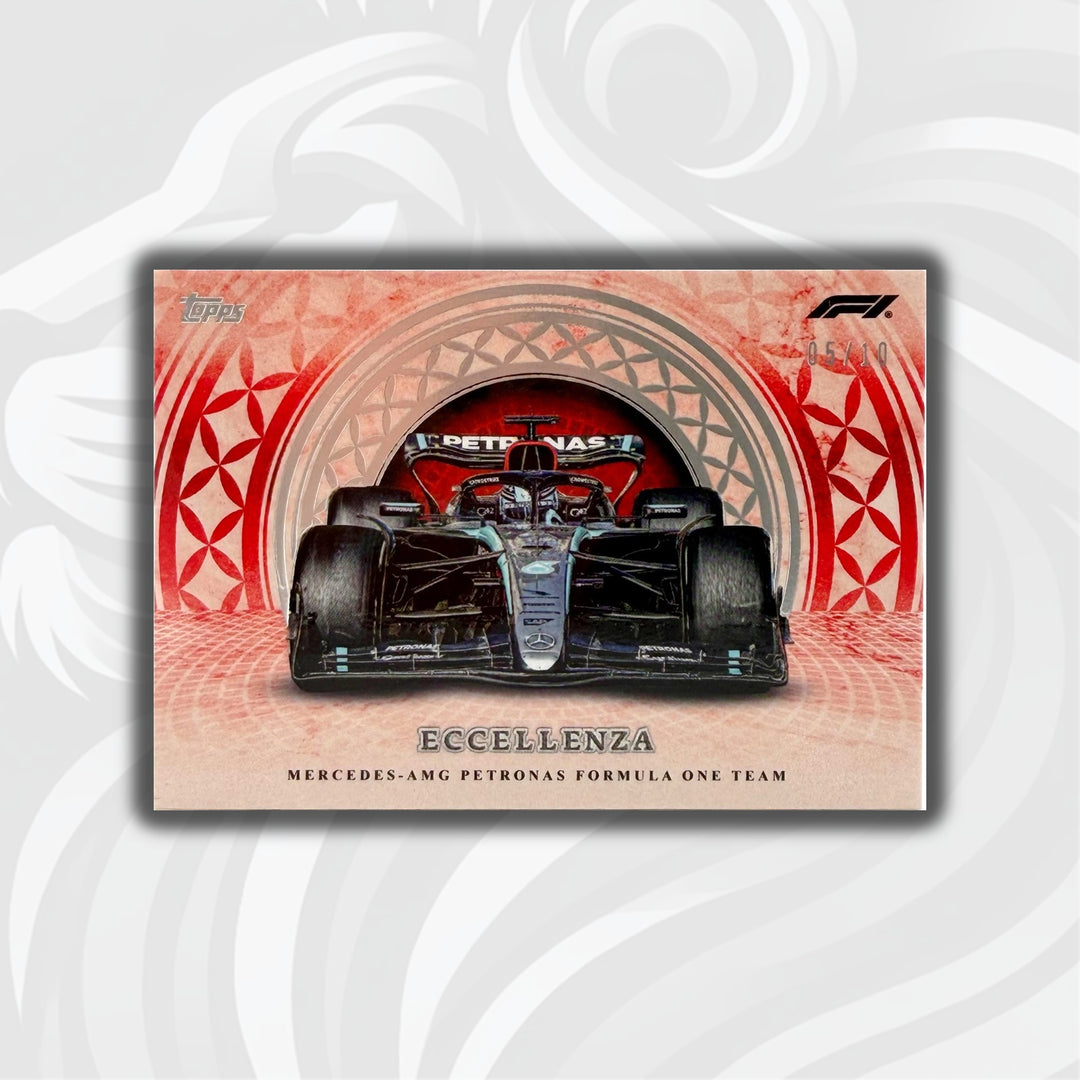 PSA - 05/10 Mercedes-AMG Petronas Formula One Team - 2024 Topps Eccellenza - Macchina Da Corsa - Front