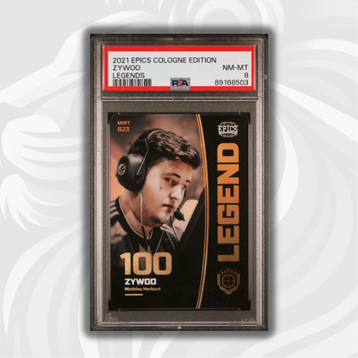 PSA 8 - Zywoo #B23 - Legends - 2021 Epics Cologne Edition