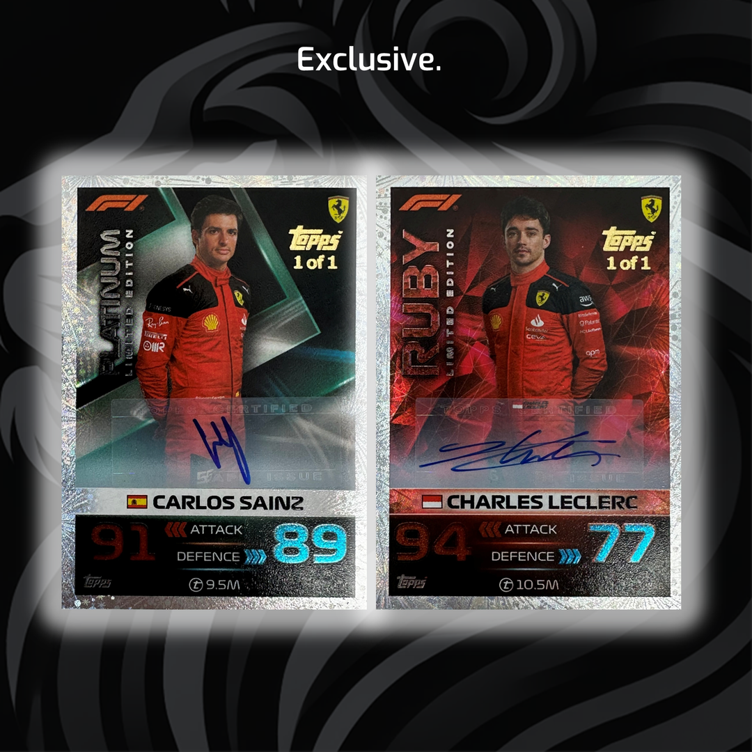 1/1 Carlos Sainz #LE25CS - Platinum - Auto 2023 Grand Prix Exclusive